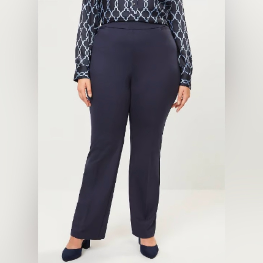 Lane Bryant Ponte Pull On Trouser Pants Size 18/20